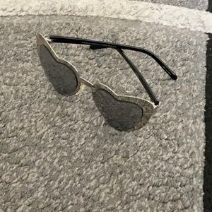 Heart sunglasses!